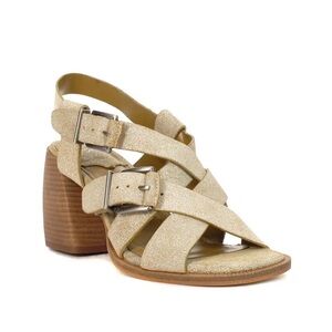 Vince Camuto Penina New Tortilla Leather Women's Heeled Sandals size 7
